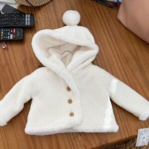 Tommy Bahama Cream Kids Jacket with Hood